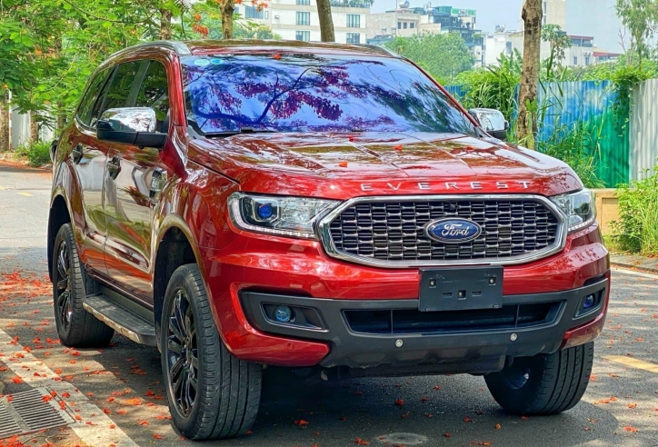Ngỡ ngàng giá rao bán của Ford Everest 2021 sau 3 năm lăn bánh tại Việt Nam