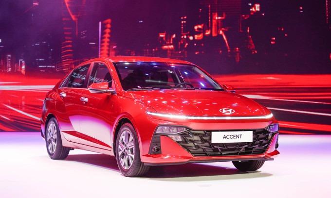 Hyundai Accent giành lại 'ngôi vương' phân khúc từ Toyota Vios