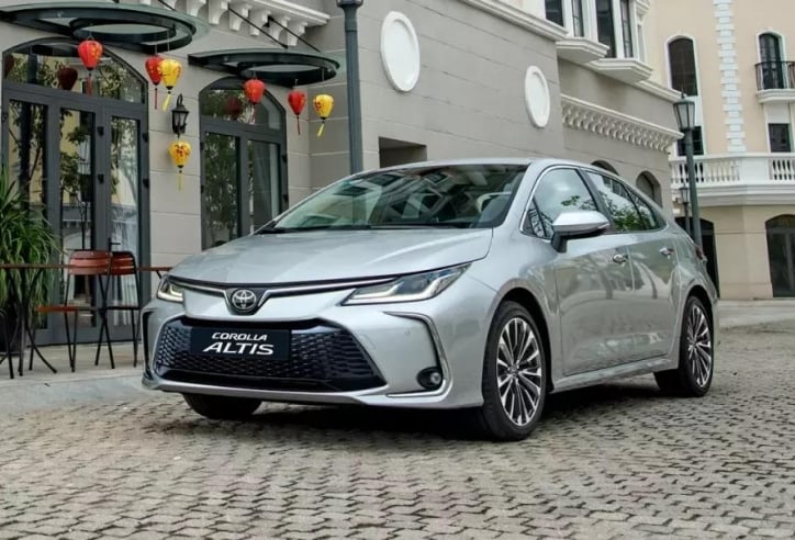 Toyota Corolla Altis lọt top 10 mẫu ô tô bán kém nhất tháng 06/2024