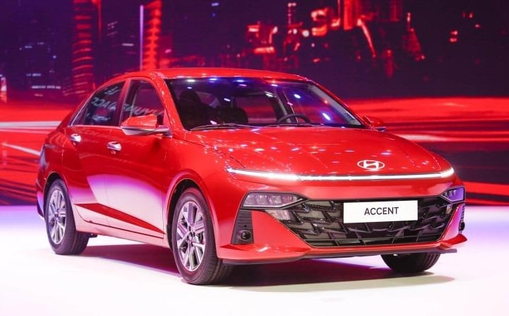 Accent tiếp tục là 'nhân tố chủ lực' của Hyundai trong tháng 06/2024