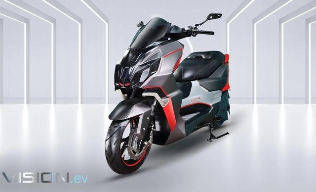 Vén màn xe máy điện Vision.ev - đối thủ cạnh tranh mới của VinFast Vento