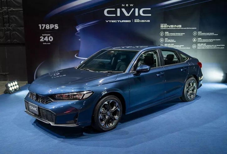 Honda Civic 2025 cập bến Đông Nam Á: Giá quy đổi dự kiến từ 730 triệu đồng, chờ ngày về Việt Nam