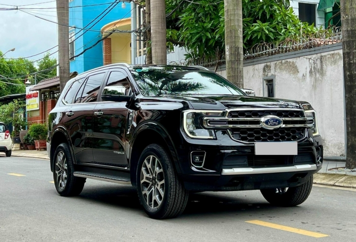 Sau 2 năm sử dụng, Ford Everest 2022 chạy lướt lên sàn xe cũ với giá không ngờ