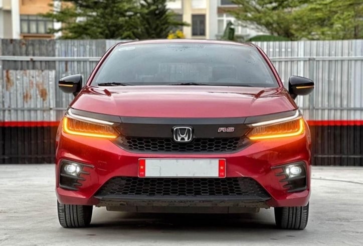 Bất ngờ giá bán lại của Honda City 2021 bản 'full' sau 3 năm lăn bánh