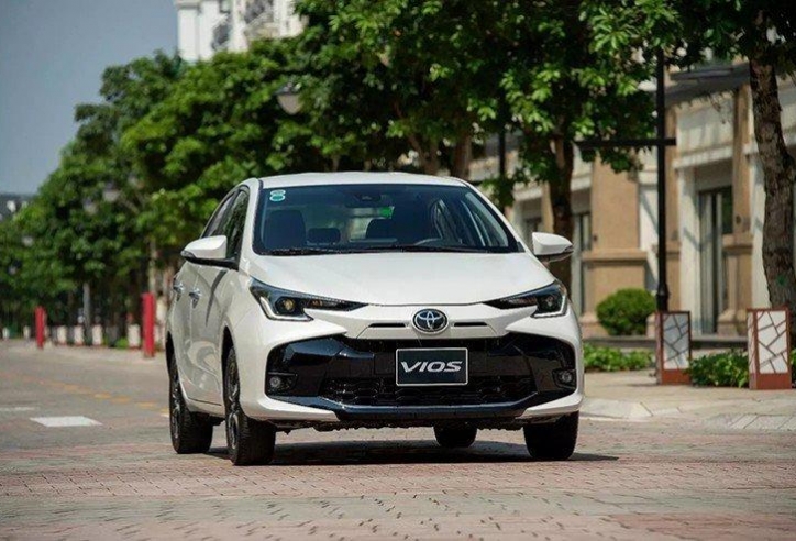 Phân khúc sedan cỡ B tháng 07/2024: Toyota Vios bán nhiều gần gấp đôi Hyundai Accent