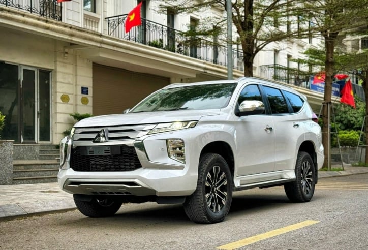 Mitsubishi Pajero Sport 2021 lăn bánh 3 năm tại Việt Nam có giá bao nhiêu trên sàn xe cũ?