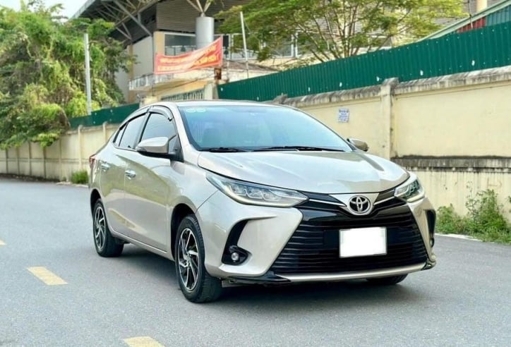 Bất ngờ giá bán lại của 'xe quốc dân' Toyota Vios 2021 sau 3 năm sử dụng