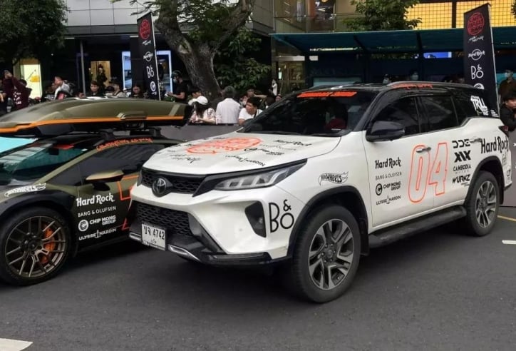 Chi phí tham dự Gumball 3000 của Toyota Fortuner Legender cao gấp khoảng 4 lần giá xe