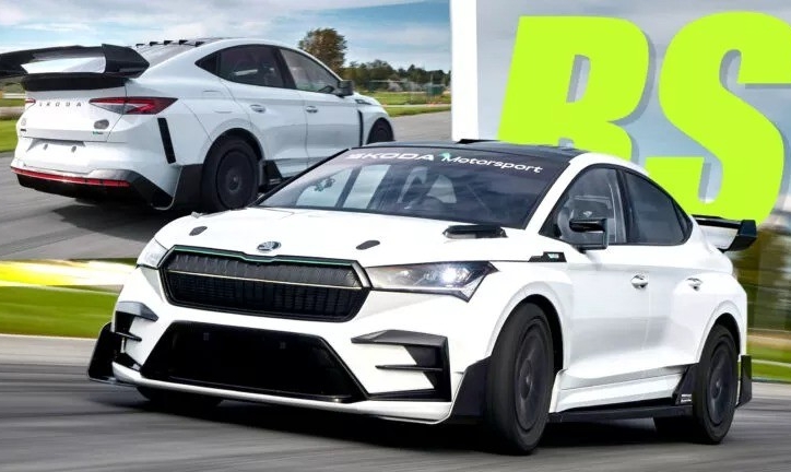 Skoda Enyaq RS Race Concept - Xe điện hiệu suất cao dành cho đường đua