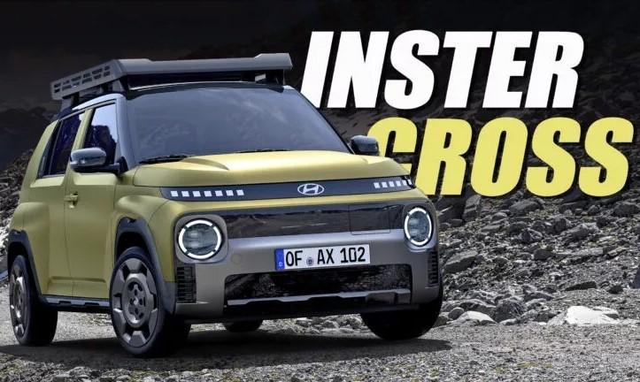 Vén màn Hyundai Inster Cross - SUV điện cỡ nhỏ với thiết kế 'bụi bặm'