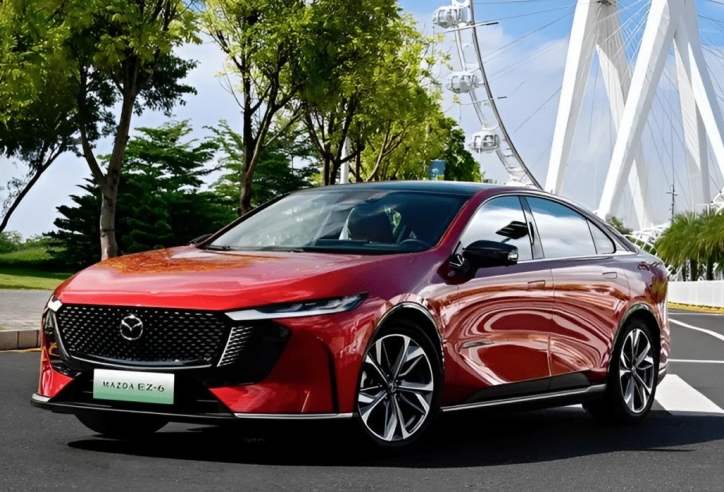 Sedan điện Mazda EZ-6 khẳng định độ an toàn với bài kiểm tra khắc nghiệt