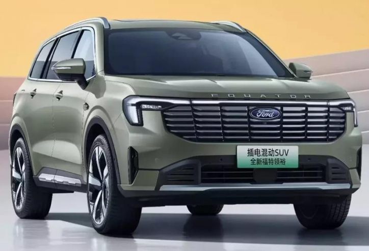 Vén màn Ford Equator 2025: Tinh chỉnh ngoại thất, dùng hệ truyền động plug-in hybrid