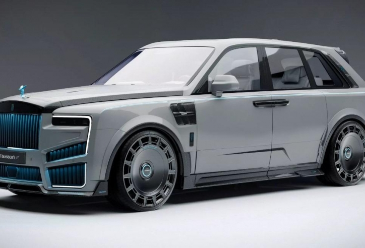 SUV hạng sang Rolls-Royce Cullinan hầm hố hơn qua bàn tay của hãng độ Mansory