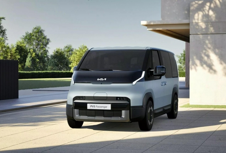 Minivan chạy điện Kia PV5 lộ diện trước ngày trình làng chính thức