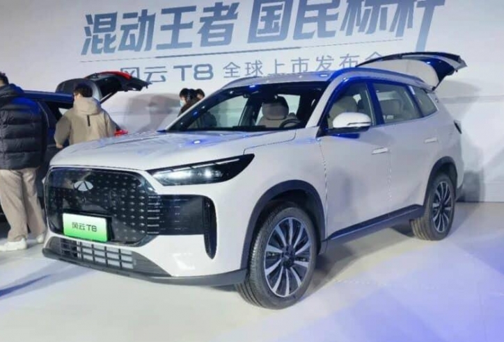 SUV hybrid Chery Fulwin T8 lên kệ thị trường 'sát vách', chạy 130 km không cần xăng