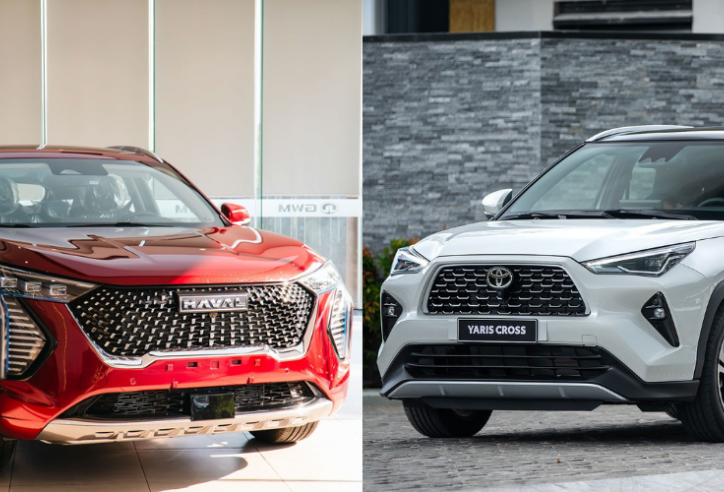 So sánh Haval Jolion và Toyota Yaris Cross: Xe hybrid nào đáng mua hơn trong tầm giá 700 triệu đồng?