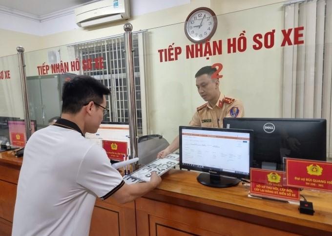 Đăng ký xe như thế nào khi địa giới hành chính thay đổi từ ngày 1/7?