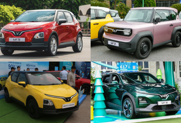 Top 10 ô tô bán chạy nhất Việt Nam tháng 8/2025: Xe điện chiếm trọn 4 vị trí đầu