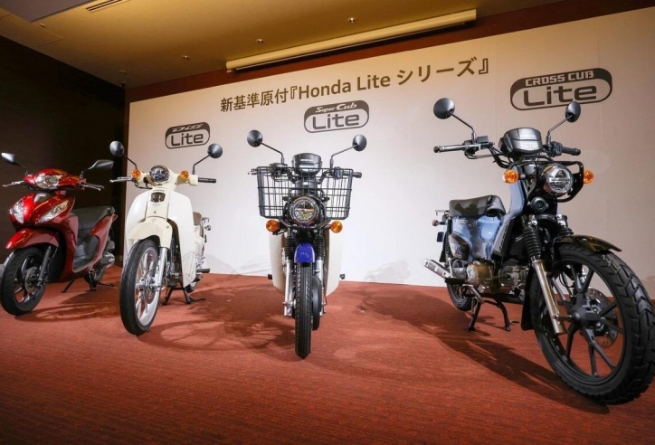 Honda trình làng loạt xe máy mới kế nhiệm dòng Cub huyền thoại tại Nhật Bản