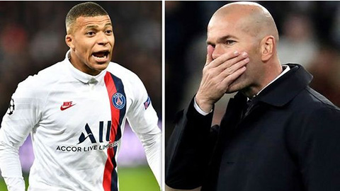 PSG đổ bể thương vụ Zidane vào phút chót: Nguồn cơn là tại Mbappe