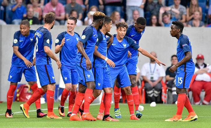 Hủy diệt U19 Italia trong trận cầu 5 bàn, U19 Pháp thẳng tiến tới chung kết