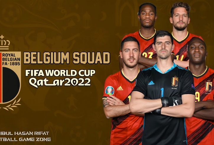 Danh sách cầu thủ tuyển Bỉ tham dự World Cup 2022