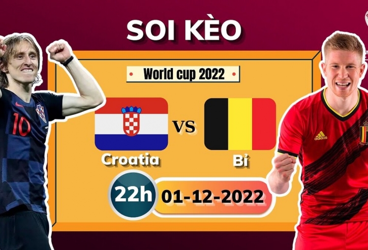 Dự đoán tỉ số kết quả Croatia vs Bỉ: Rượt đuổi ngoạn mục