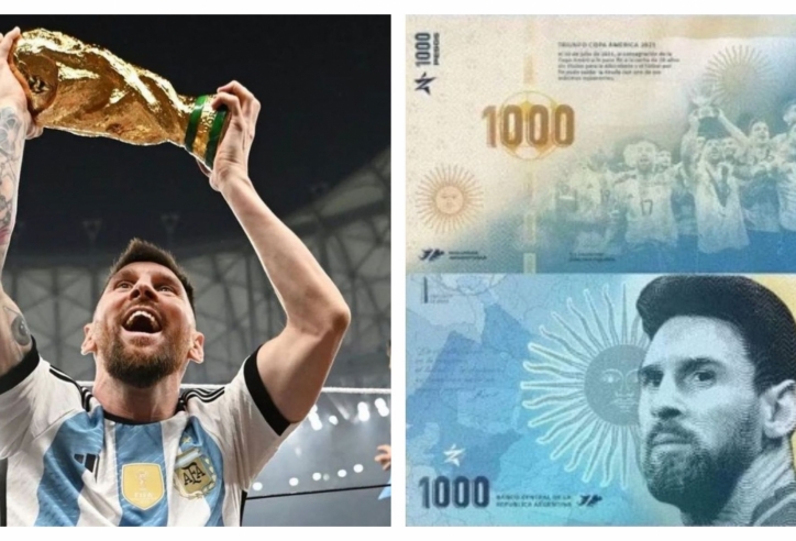 Chính thức ngã ngũ kết quả vụ Argentina in 'đồng tiền Messi'
