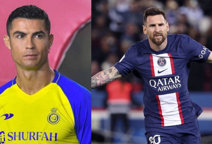 Gánh Mbappe 'còng lưng', Messi chính thức vượt kỷ lục vĩ đại của Ronaldo