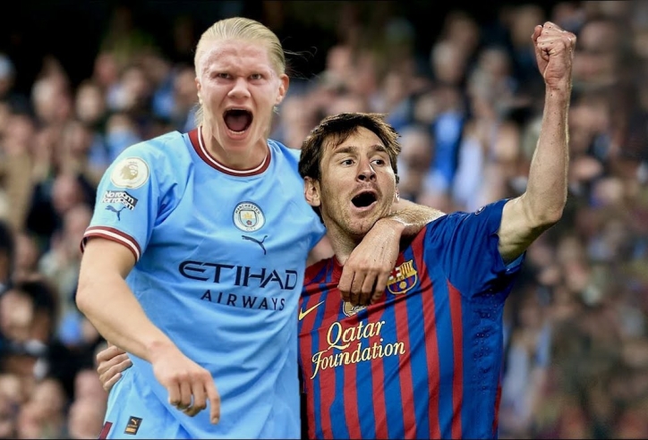 Haaland tạo cơn sốt chưa từng có, Man City đã sở hữu Messi của riêng mình