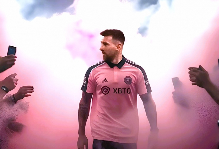 Hình ảnh đầu tiên của Messi trong màu áo Miami, xác nhận luôn số áo mới