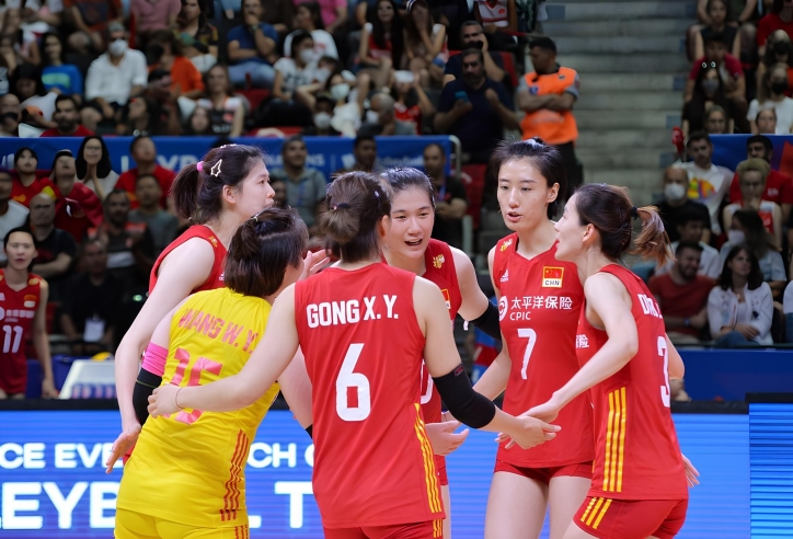 Chênh lệch thực lực, bóng chuyền nữ Trung Quốc thắng áp đảo Hồng Kông ở giải châu Á