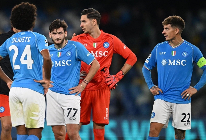 Napoli chia điểm đáng tiếc, lỡ vé đi tiếp tại Cúp C1
