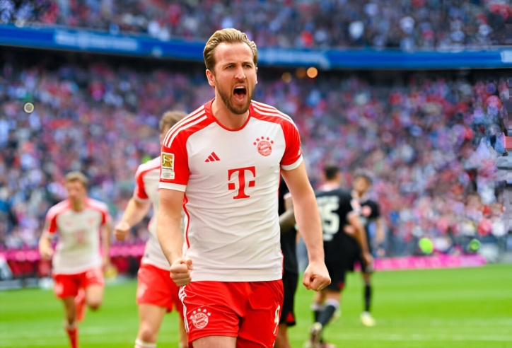 Harry Kane xô đổ nhiều kỷ lục ghi bàn sau chiến thắng của Bayern