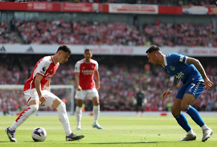 Trực tiếp Arsenal 0-0 Everton: Đôi công hấp dẫn