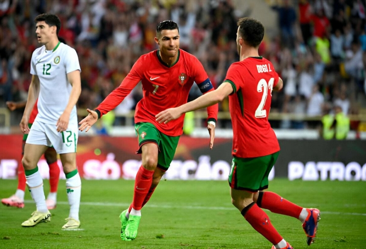 Ronaldo lập cú đúp, Bồ Đào Nha khởi động hoàn hảo trước Euro 2024