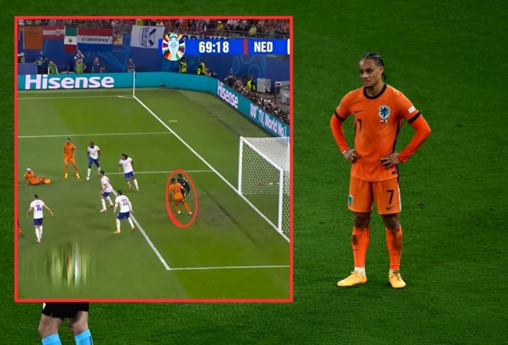 Vì sao Hà Lan bị tước bàn thắng việt vị dù cầu thủ không nhận bóng?