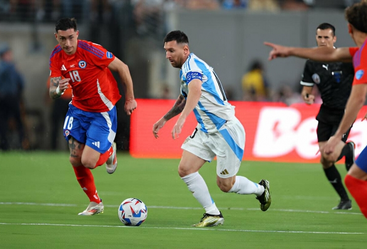 Trực tiếp Chile 0-0 Argentina: Thế trận một chiều