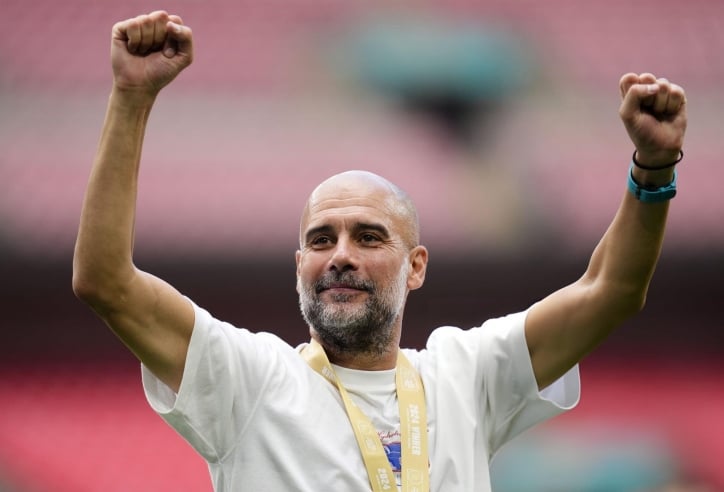 Pep Guardiola 'sảng khoái' sau danh hiệu Siêu cúp Anh