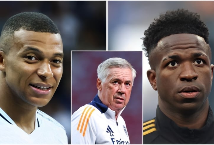 Bỏ qua Mbappe hay Vinicius, Ancelotti chỉ ưu tiên duy nhất một ngôi sao tại Real