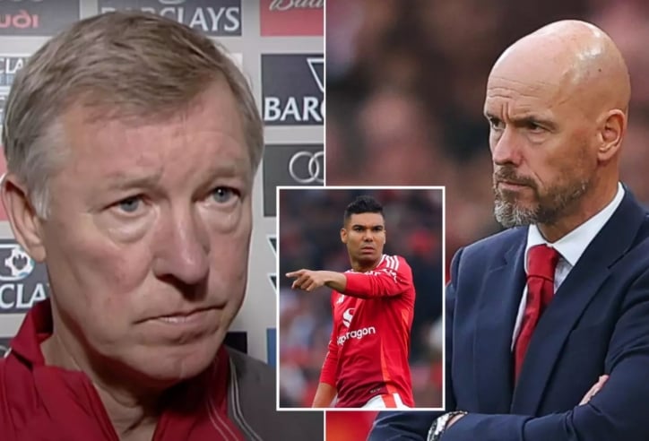 Sir Alex Ferguson từng gợi ý, Ten Hag cần hành động ngay với Casemiro