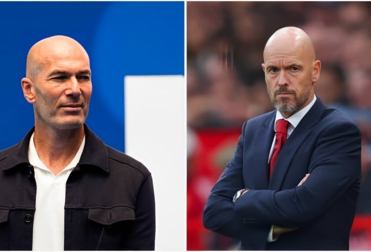 Zidane tái xuất, Ten Hag 'lo ngay ngáy' ghế nóng tại Old Trafford