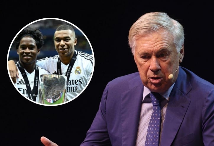 Ancelotti nói thẳng về Mbappe và Endrick, tiết lộ mục tiêu của Real