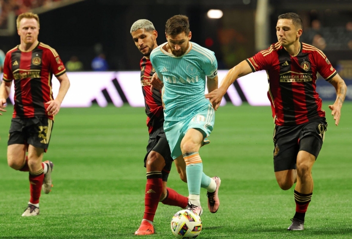 Messi vô duyên, Inter Miami thất bại phút cuối trước Atlanta