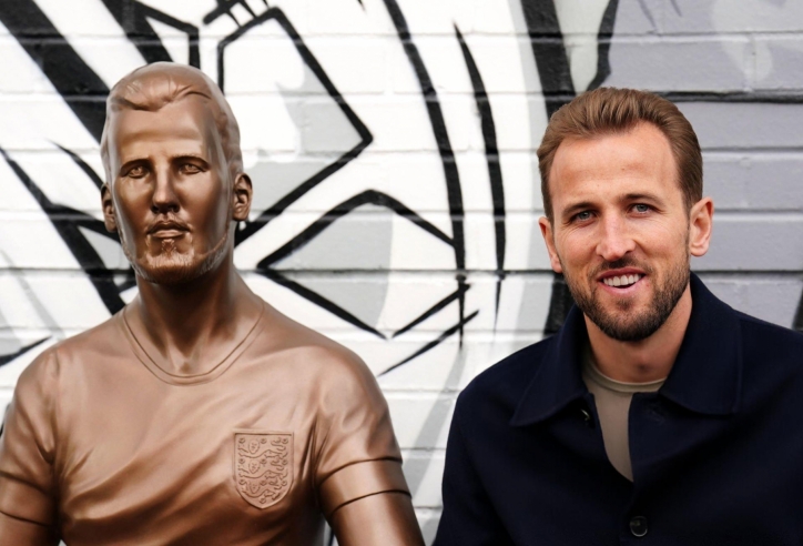 Harry Kane được dựng tượng tại quê nhà