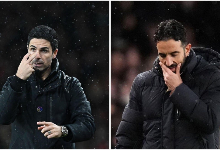 Mikel Arteta cắt đứt chuỗi trận ấn tượng của Ruben Amorim