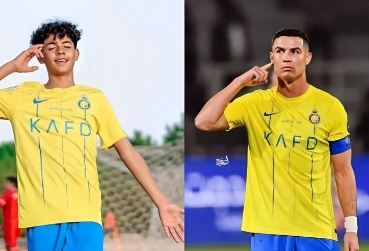 Con trai Ronaldo gây tiếng vang lớn tại Al Nassr