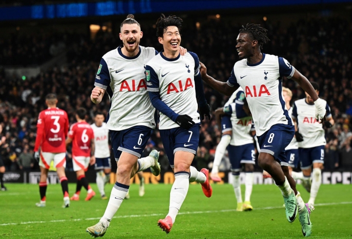 Rượt đuổi kịch tính, Tottenham hạ MU tại Carabao Cup