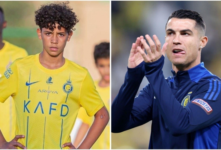 Con trai Ronaldo đạt thông số 'khủng' tại Al Nassr