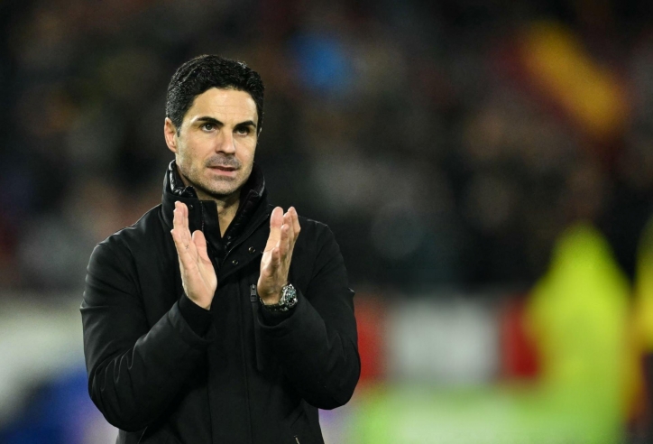 Arteta ca ngợi sao trẻ trong chiến thắng trước Brentford